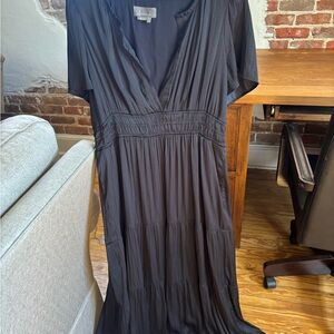 Anthropologie Black Maxi Dress